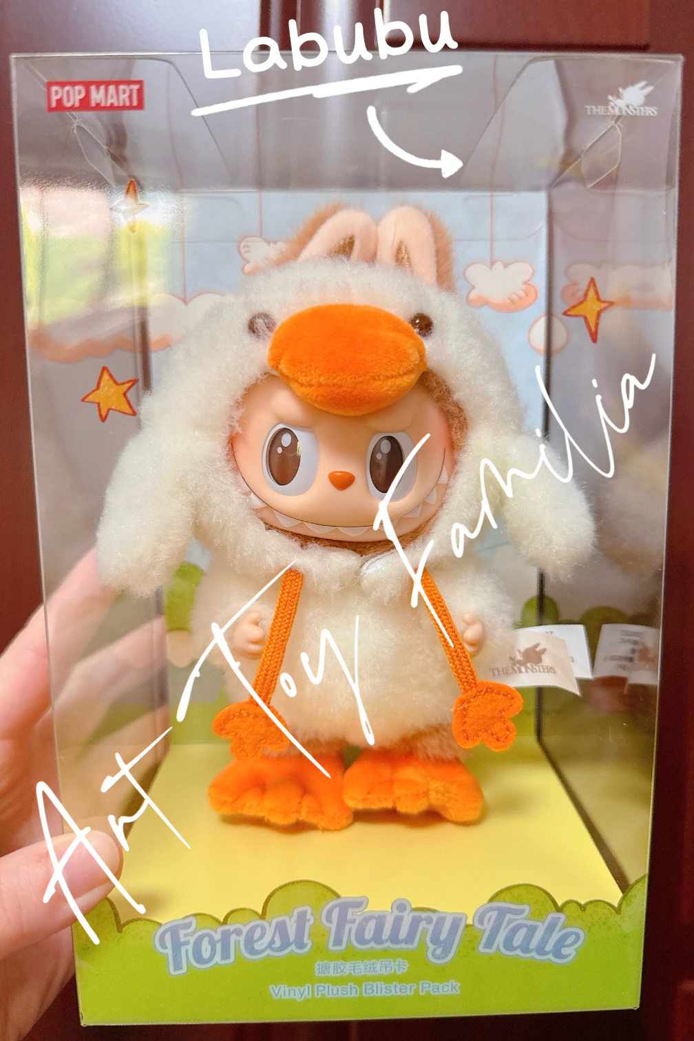 The Monsters Labubu Forest Fairy Tale Series Vinyl Plush Pendant Figurine