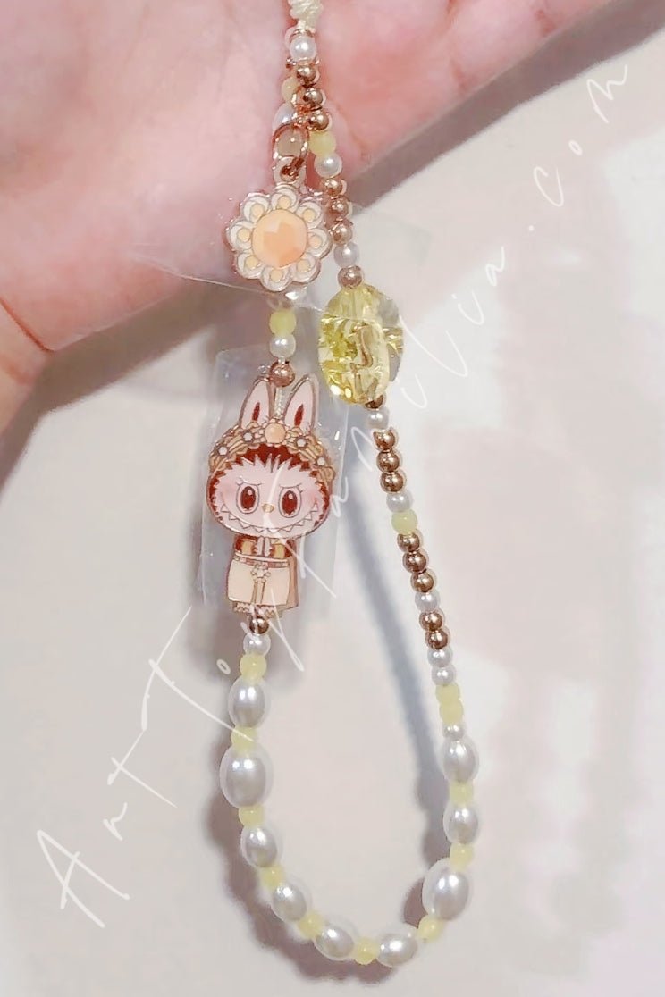 The Monsters Labubu Good Luck To You Series Phone Charm