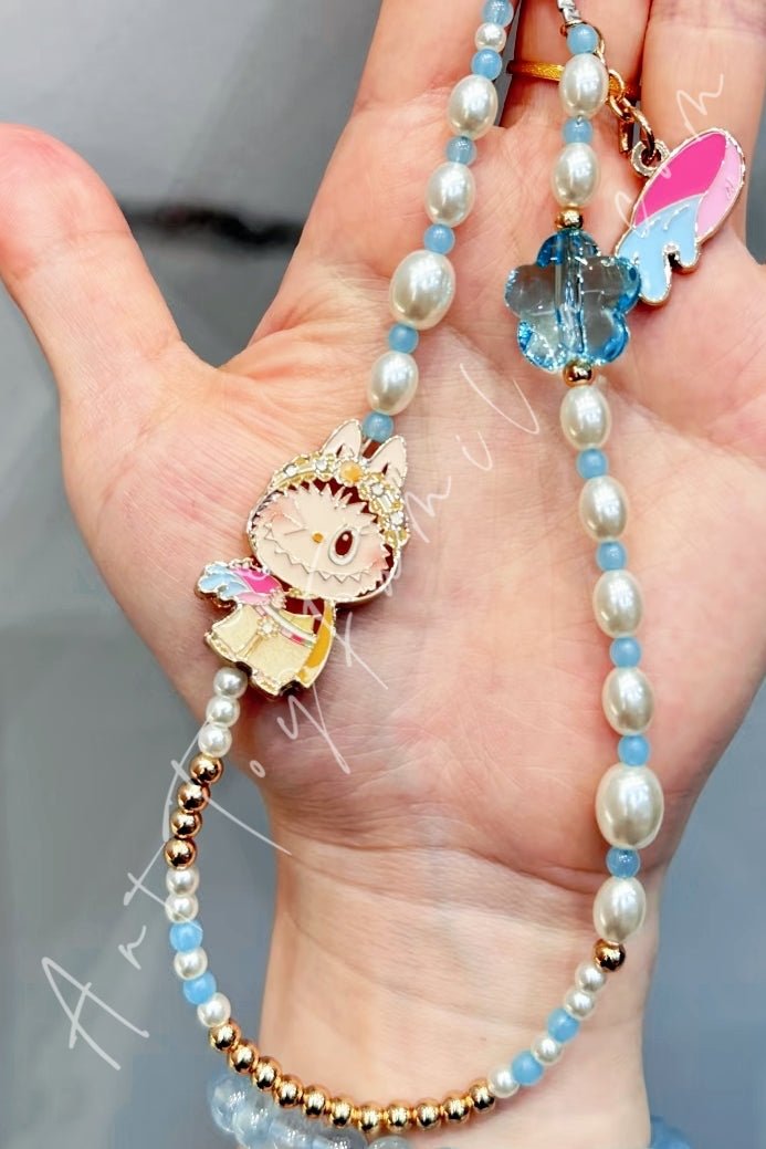The Monsters Labubu Good Luck To You Series Phone Charm