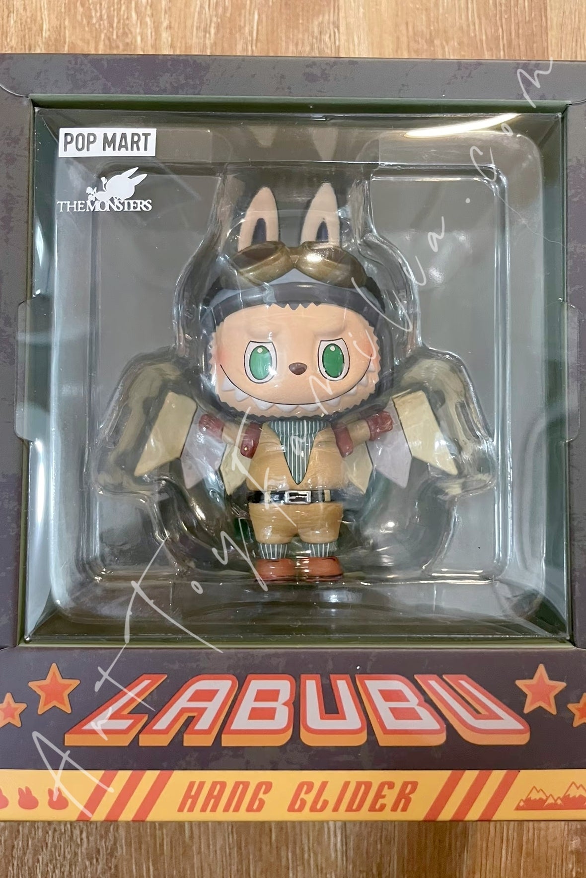 The Monsters Labubu Hang Glider Figurine