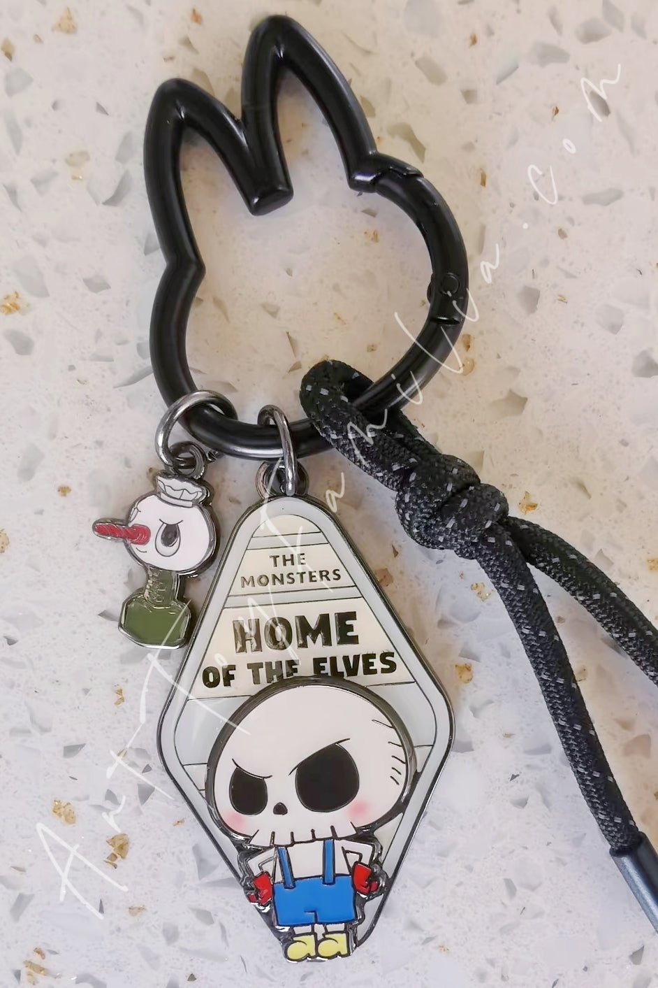 The Monsters Labubu Home of the Elves Series Pendant