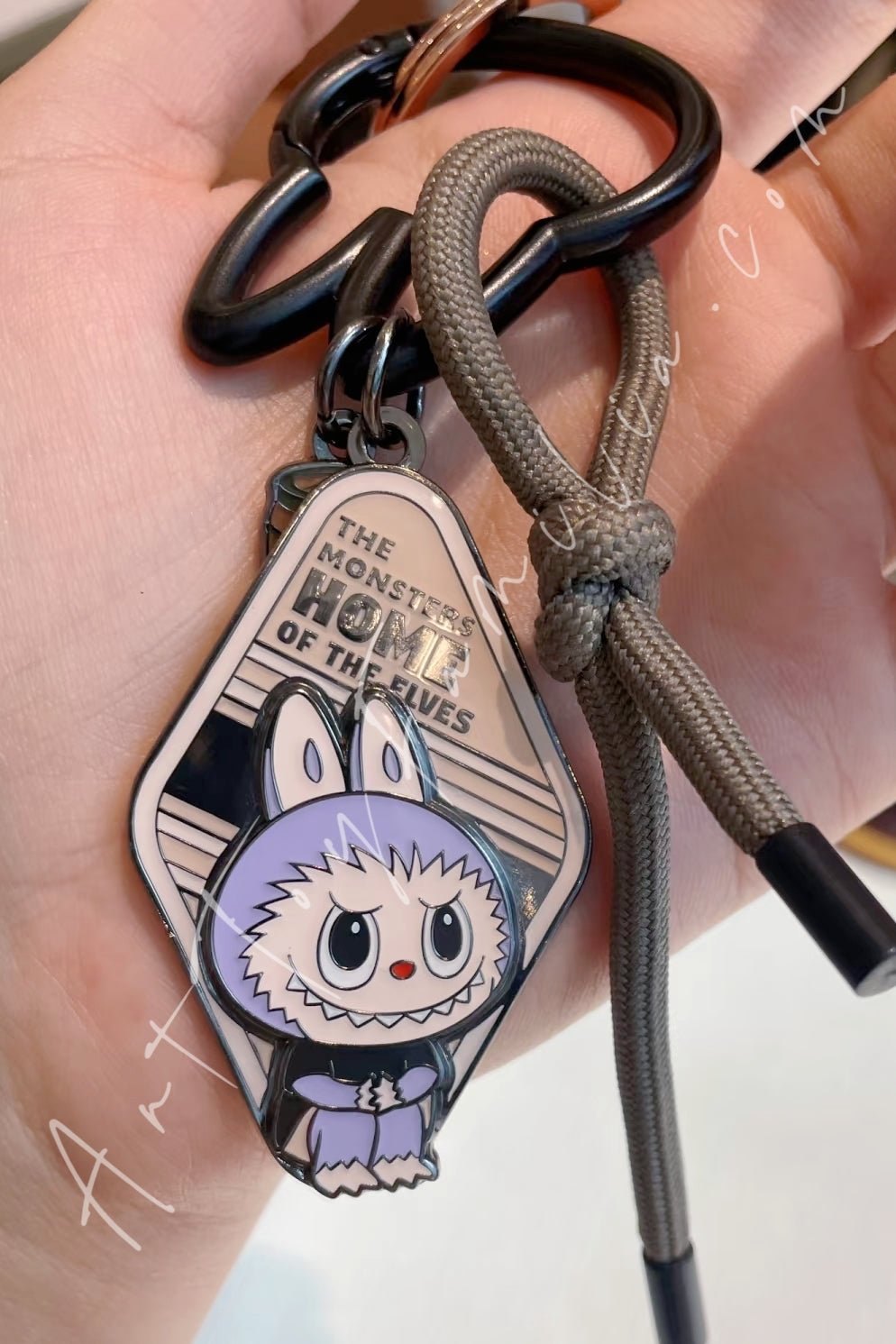 The Monsters Labubu Home of the Elves Series Pendant