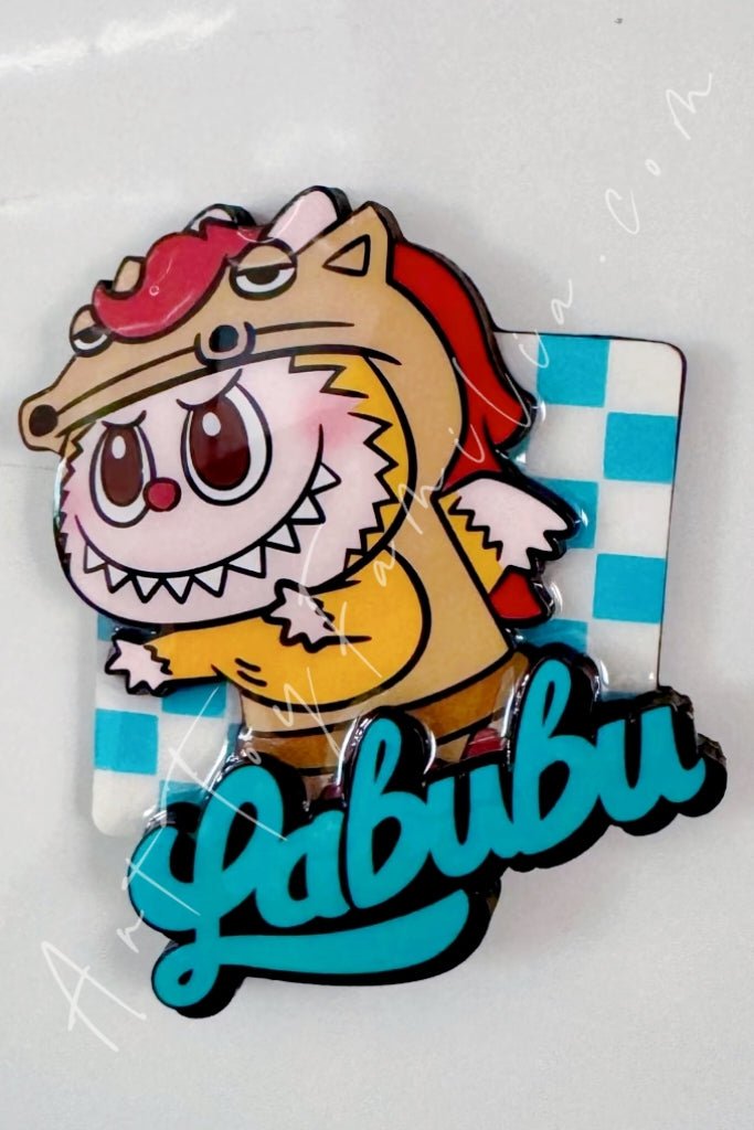 The Monsters Labubu Let's Checkmate Sreies Fridge Magnet