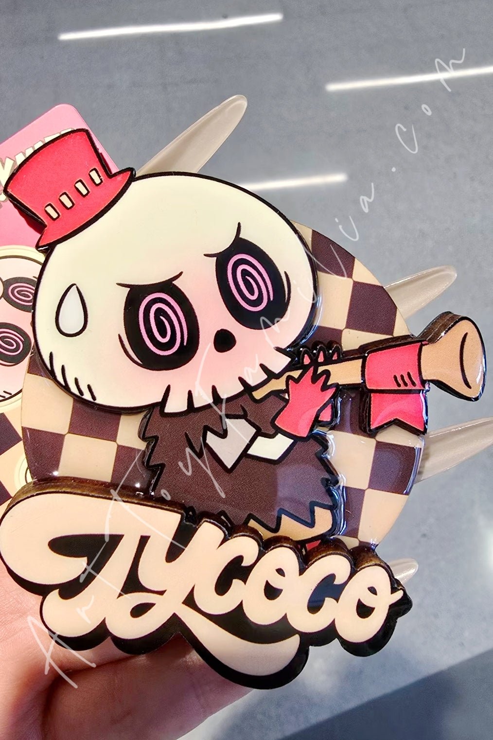 The Monsters Labubu Let's Checkmate Sreies Fridge Magnet