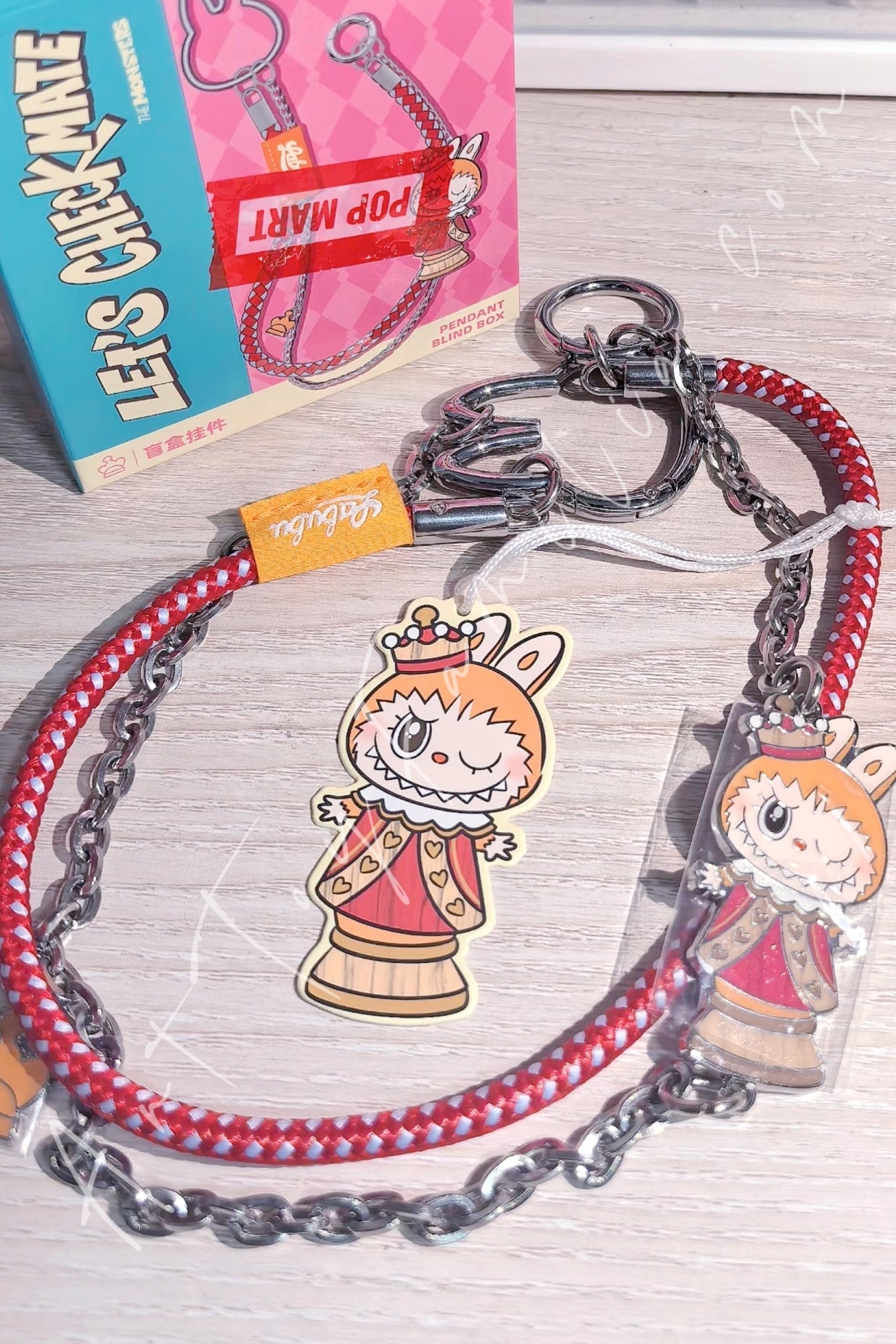The Monsters Labubu Let's Checkmate Sreies Pendant