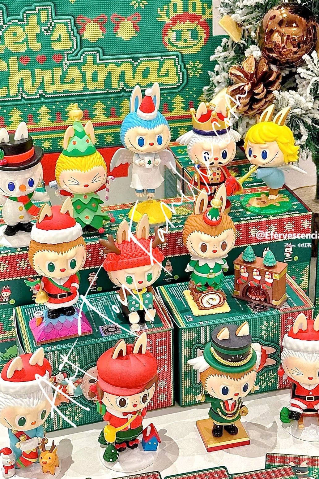 The Monsters Labubu Let's Christmas Series