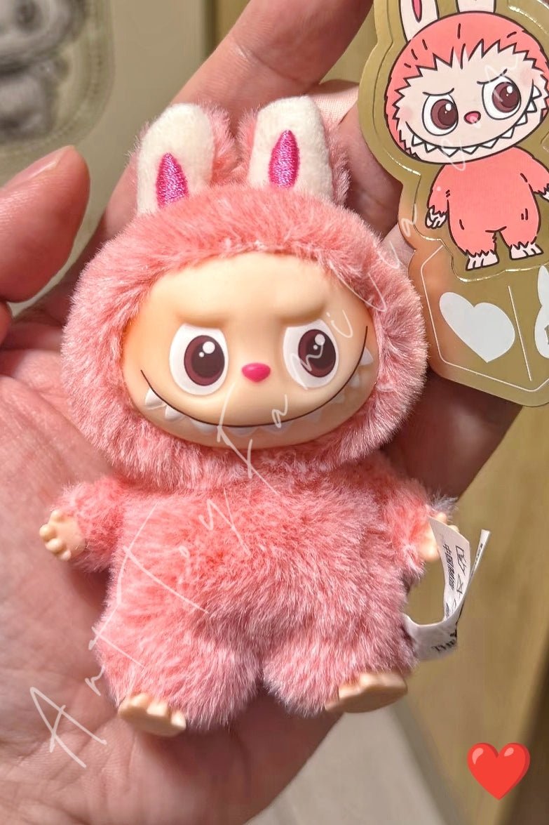 The Monsters Labubu Pin For Love Series Vinyl Plush Pendant