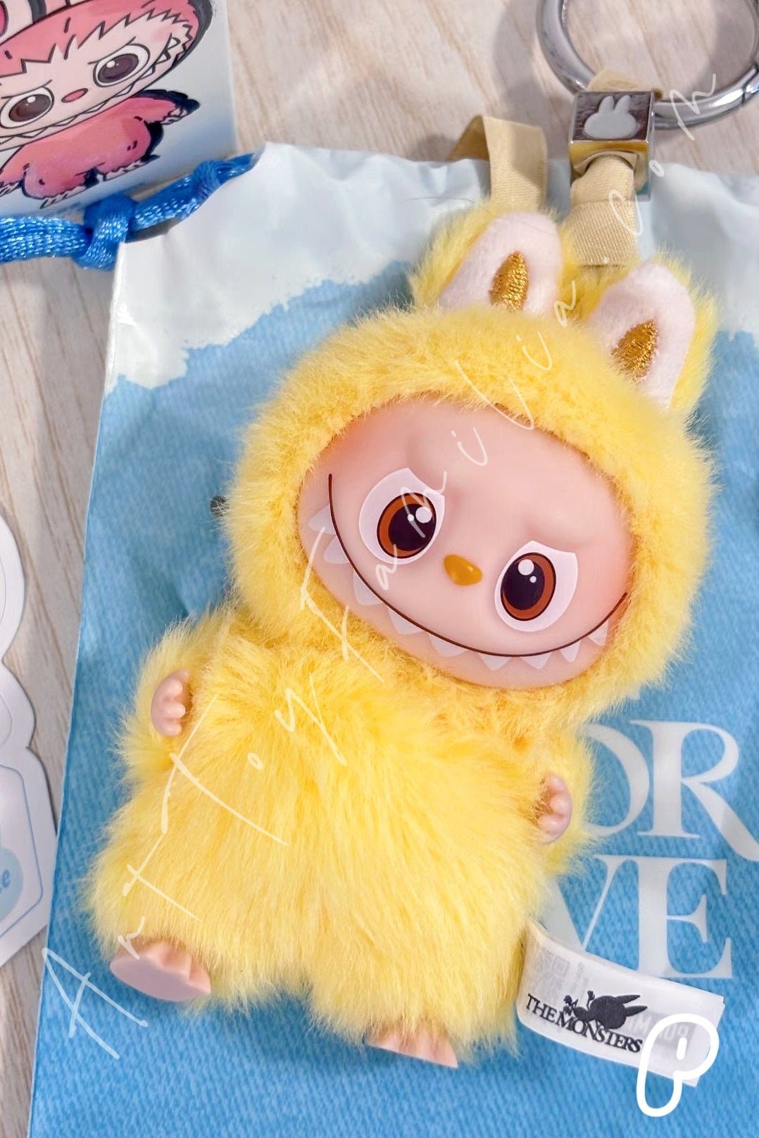 The Monsters Labubu Pin For Love Series Vinyl Plush Pendant