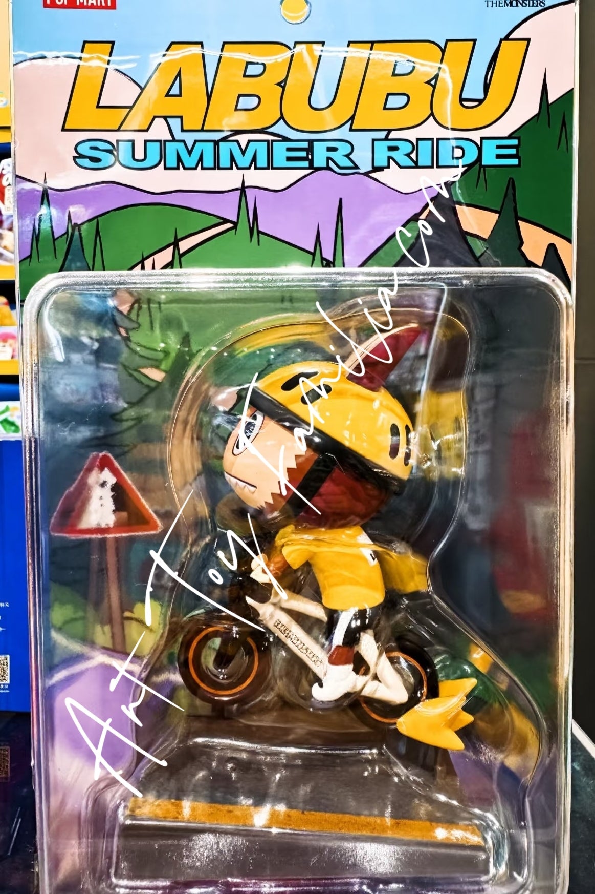 The Monsters Labubu Summer Ride Figurine