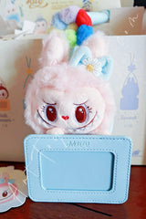 The Monsters Labubu Twinkly Fairy Tale Series Sparkly Surprise Plush Card Holder