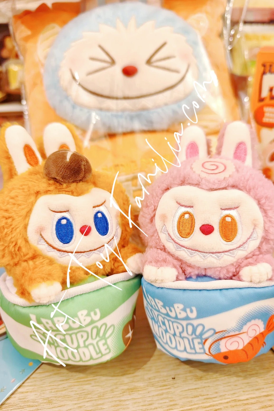 The Monsters Labubu Wacky Mart Series Cup Noodles Figure Storage Bag