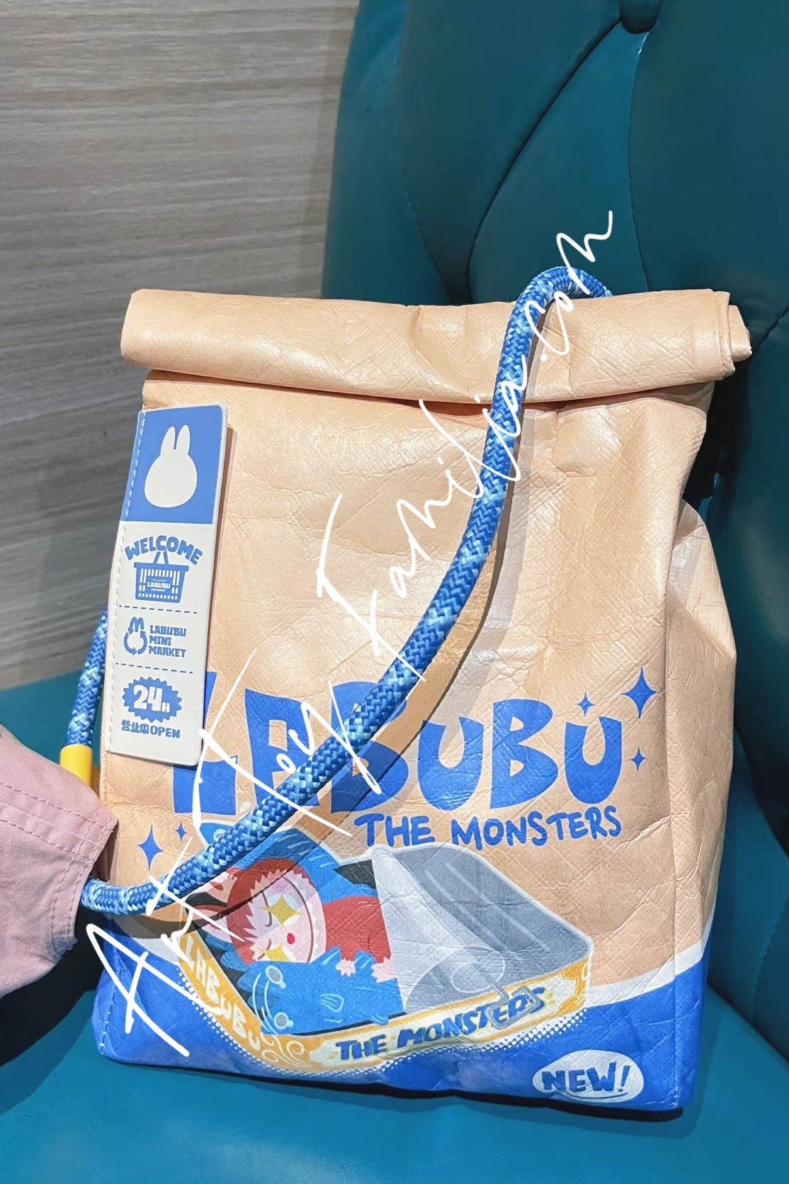 The Monsters Labubu Wacky Mart Series Messenger Bag