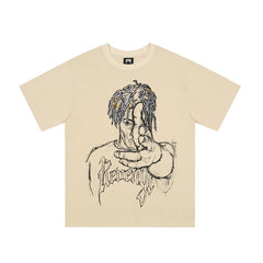 Revenge Hand‑Drawn Hip‑Hop T‑Shirt