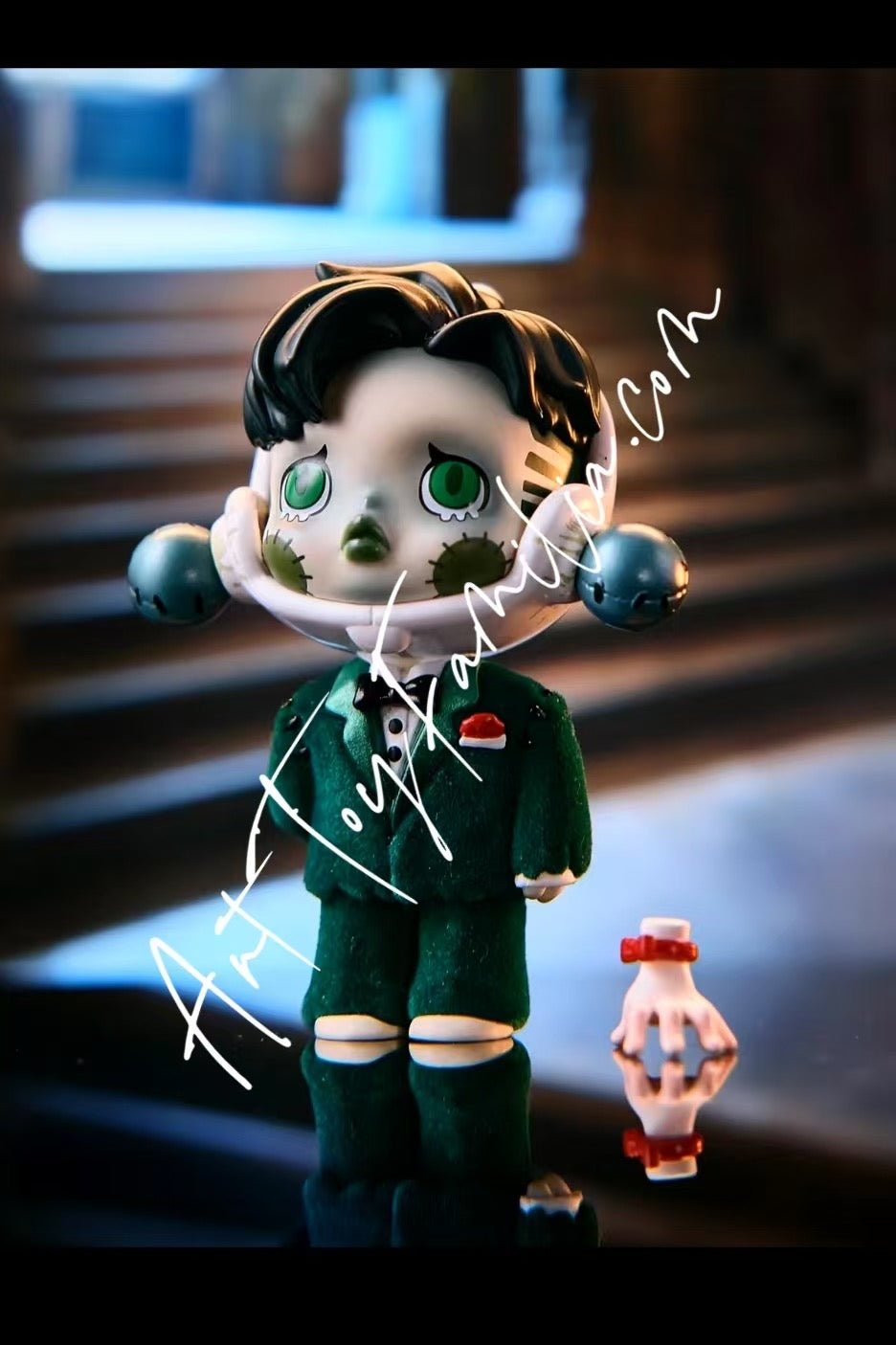 Skullpanda × The Addams Family Series Blind Box Wednesday