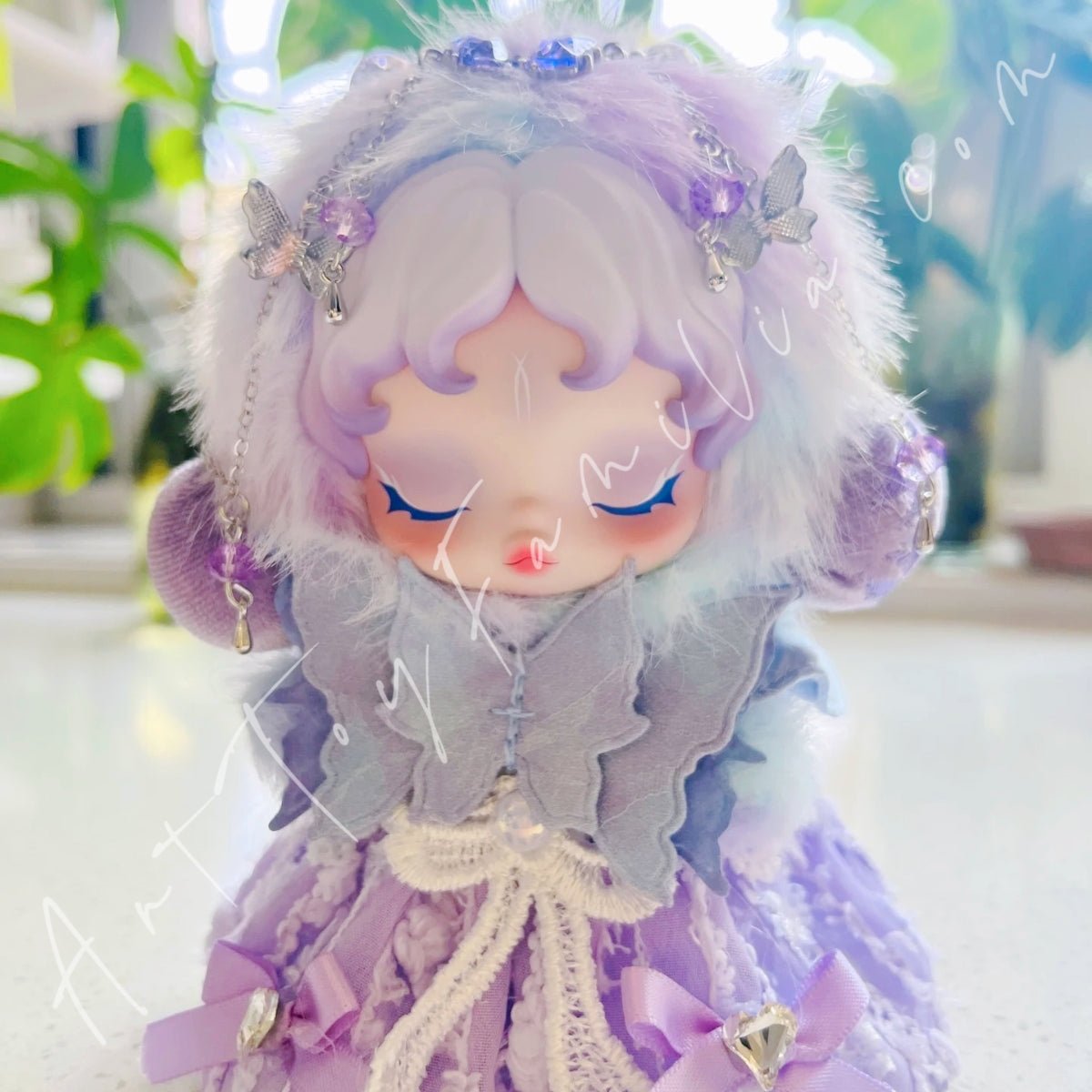 Doll Cloth Amethyst Phantom Set For Skullpanda - 136