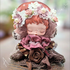 Doll Cloth Flaming Roses Set For Skullpanda - 130