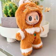 Doll Cloth Gingerbread Man Jumpsuit For Labubu - 127