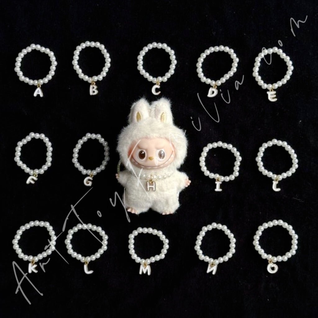 Doll Cloth Mini Letter Necklace For Labubu - 113