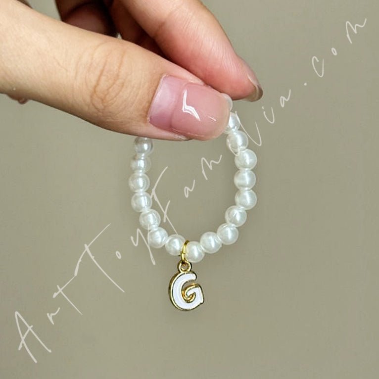 Doll Cloth Mini Letter Necklace For Labubu - 113