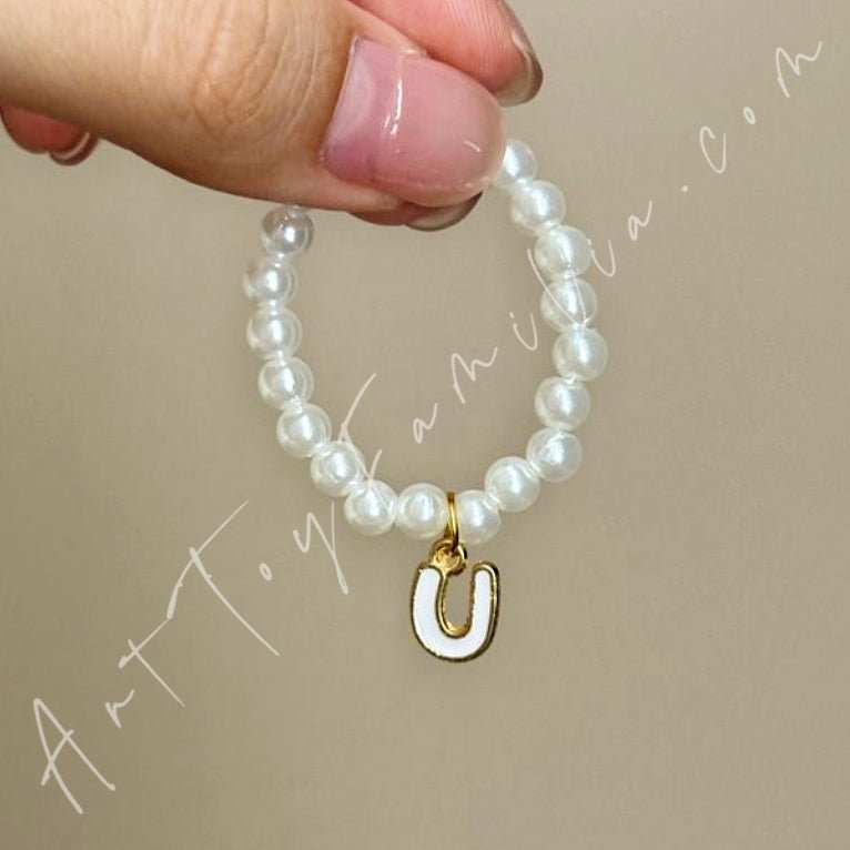 Doll Cloth Mini Letter Necklace For Labubu - 113