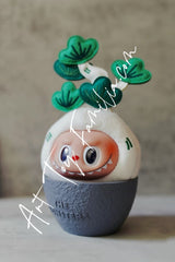 The Monsters Labubu Naughty Plants Vinyl Face Series
