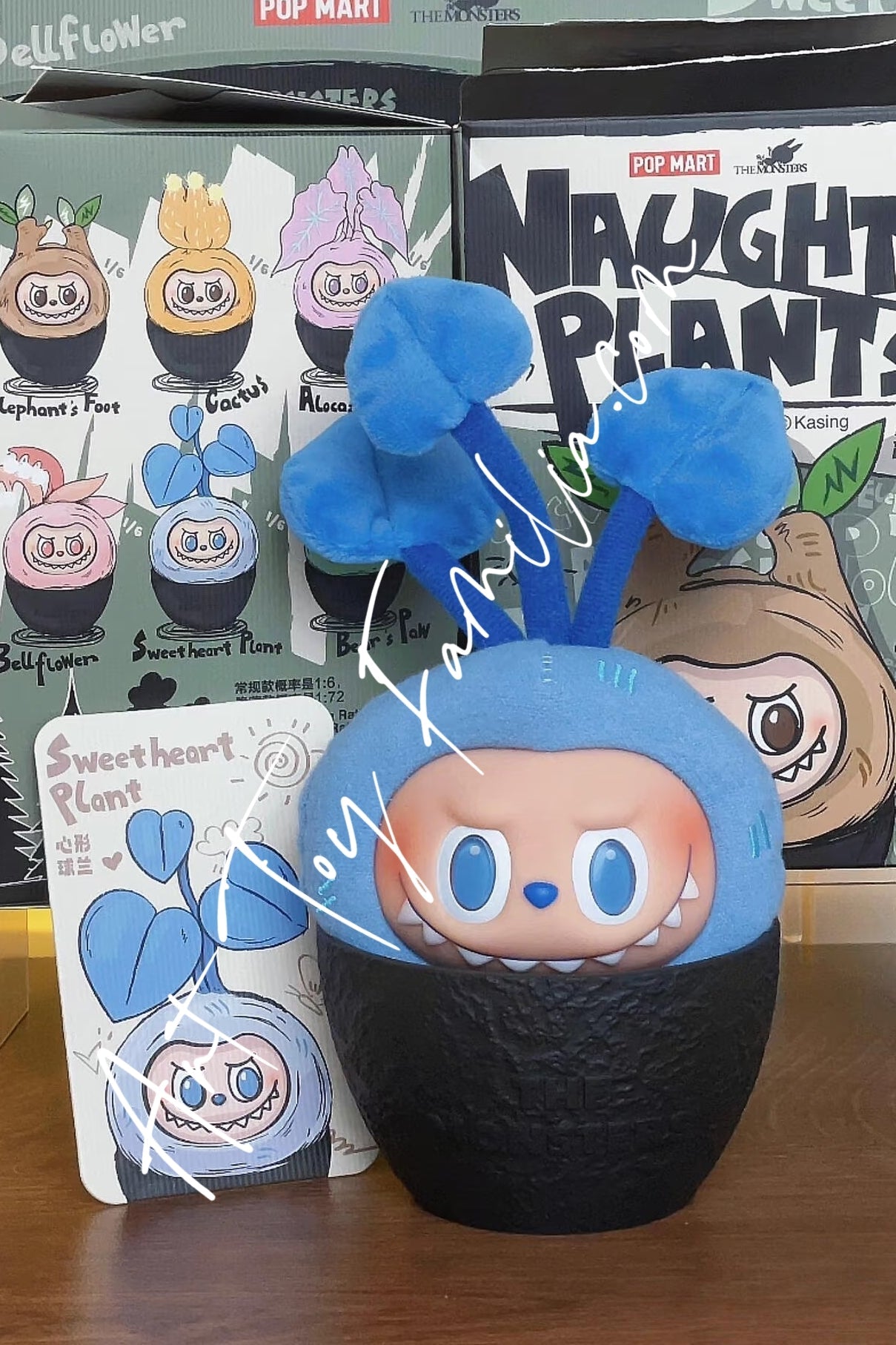The Monsters Labubu Naughty Plants Vinyl Face Series