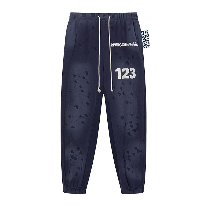 RRR123 Vintage Dyed Street Joggers