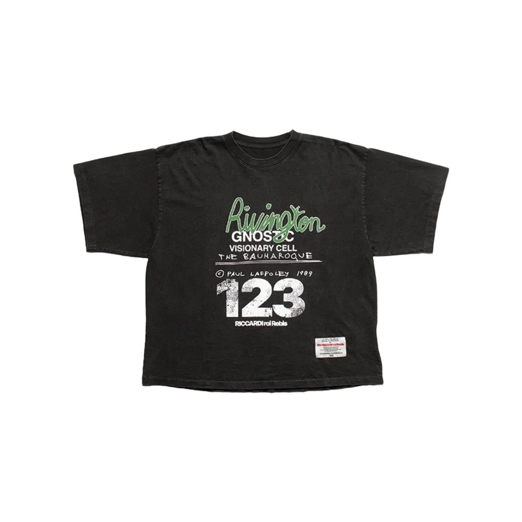 RRR123 Multi‑Text Vintage T‑Shirt