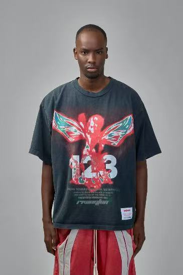 RRR123 123 Angel Print T‑Shirt
