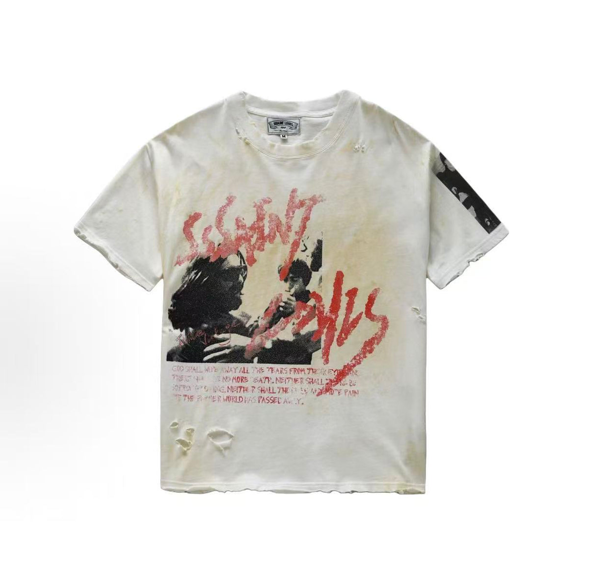 SSSAINT LOUIS Grunge Art Graphic Tee