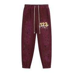 RRR123 Splatter Wash Jogger Pants