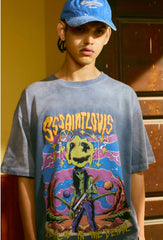 SSSAINT LOUIS Space Rock Vintage T‑Shirt