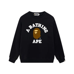 BAPE Classic College Logo Crewneck Sweatshirt