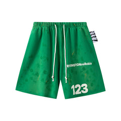 RRR123 Drawstring Casual Sweat Shorts