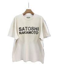 Satoshi Nakamoto Distressed Print T‑Shirt