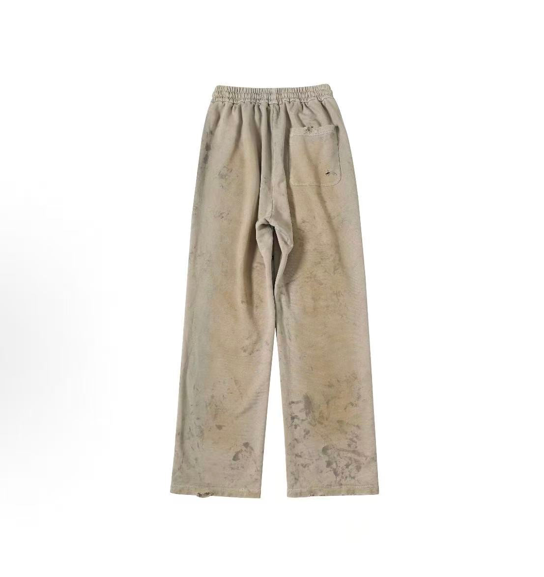 SSSAINT LOUIS Graffiti Figure Sweat Pants