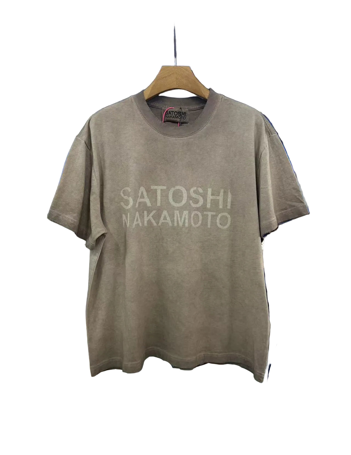Satoshi Nakamoto Vintage Logo Tee