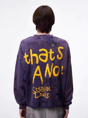 SSSAINT LOUIS Vintage Grunge Sweat Top