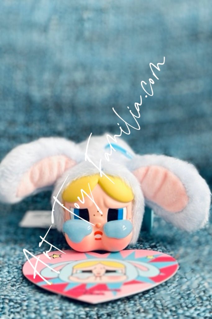 Crybaby x Powerpuff Girls Sad Club Series Vinyl Plush Keychain