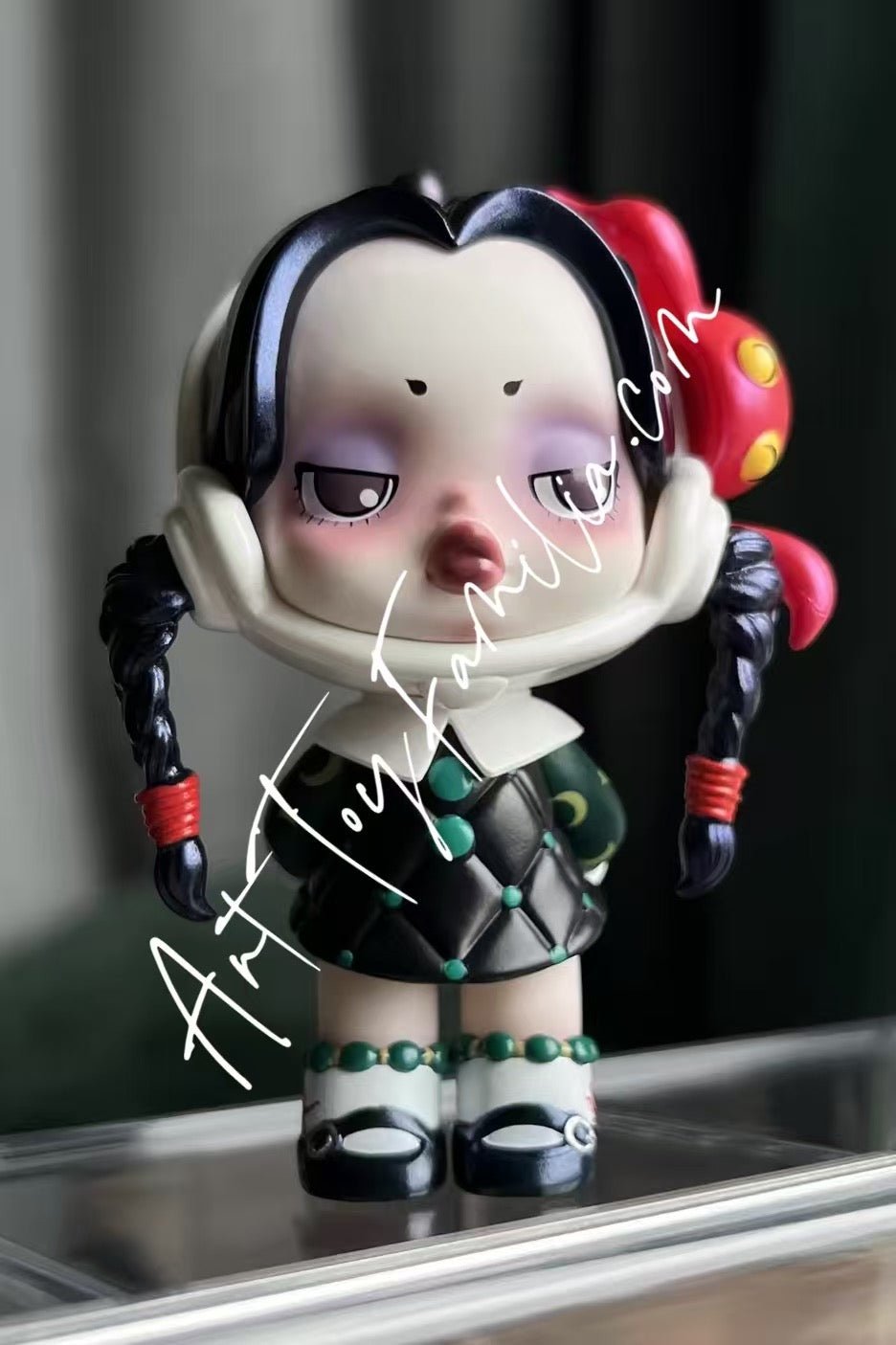 Skullpanda × The Addams Family Series Blind Box Wednesday