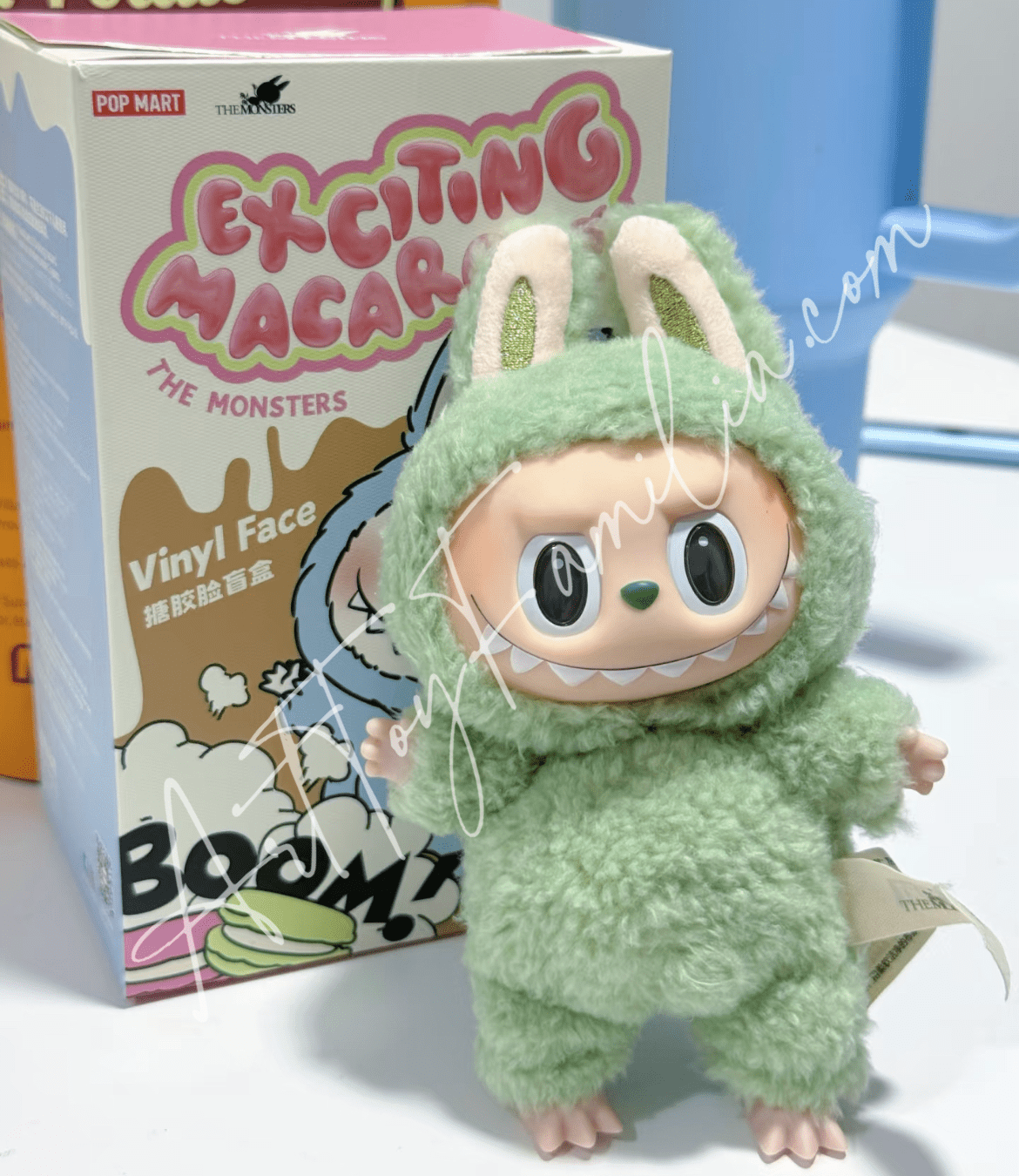 The Monsters Labubu Tasty Macarons Vinyl Face Figure