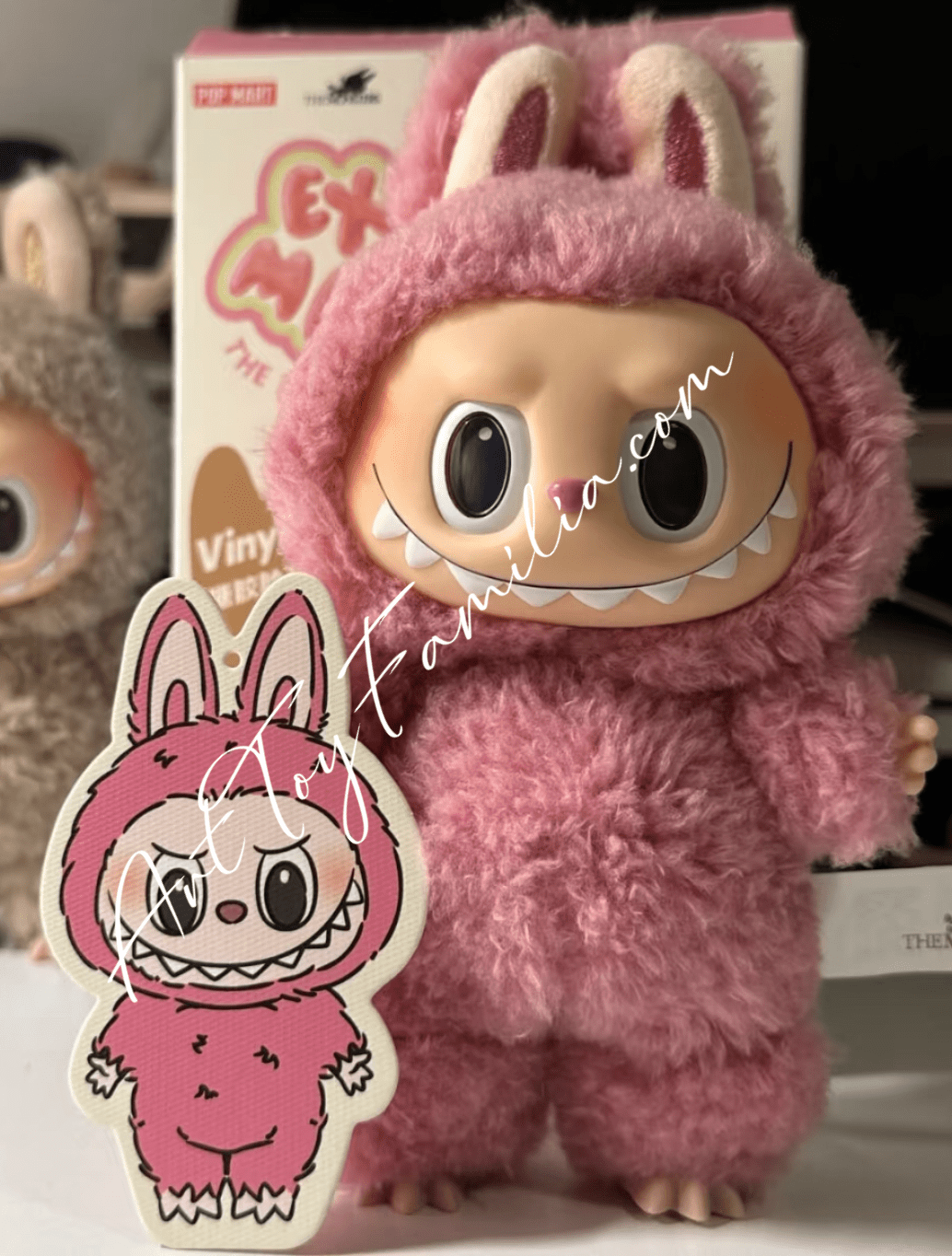 The Monsters Labubu Tasty Macarons Vinyl Face Figure