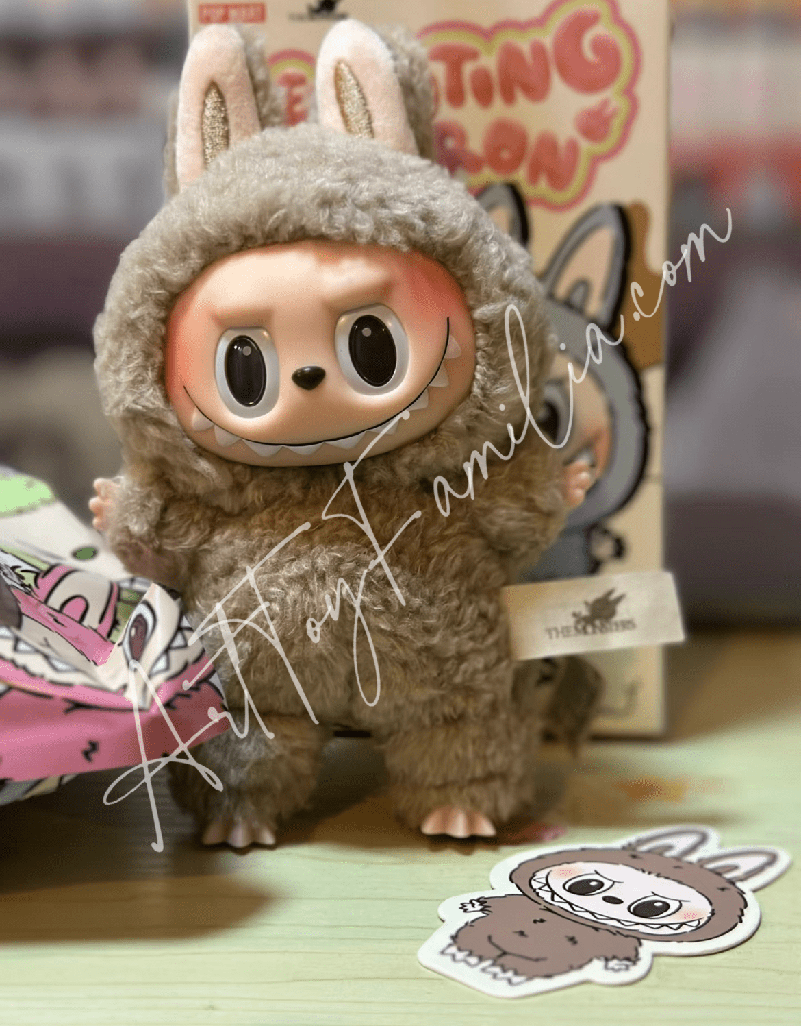 The Monsters Labubu Tasty Macarons Vinyl Face Figure